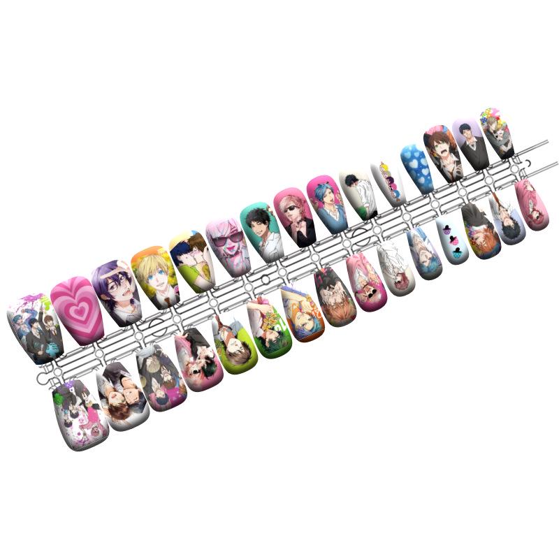 Anime-Inspired Nail Art: Lily Kyokuto/Tohno Takashi Set - 30 Pieces by No Morals Photography Club