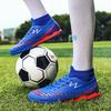 TF/FG High-Top Sports Training Football Boots Men Athletic Sports Non-Slip Cleats Sneakers Youth Kids Outdoor Grass Soccer Shoes