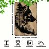 Metal Wall Art Sign Hanging Decor 20x30cm