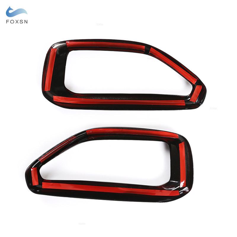 For BMW 3 Series G20 G28   ABS Glossy Black Car Tail Muffler Exhaust Pipe Output Cover Protective Trim