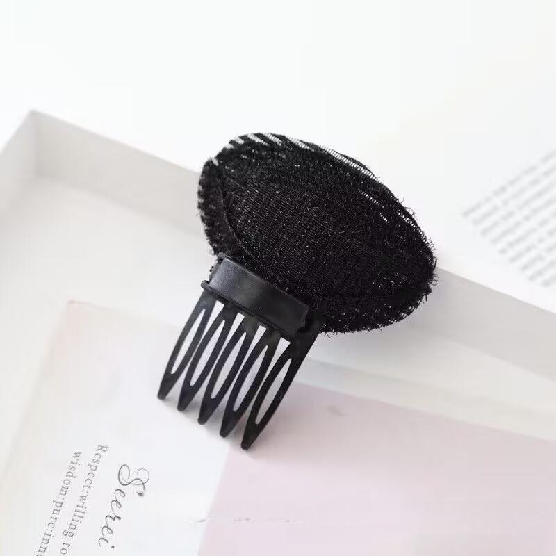 2pcs Invisible Hair Clip Sponge Pad Front Base Light Weight Design Bump Up Combs Styling Tool