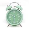 Classic 4-inch Metal Ringing Alarm, Silent Fashion Gift Pendulum Clock, Study Lazy Clock