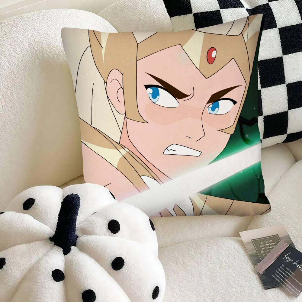 SheRa And The Princesses Of Power Pillow Case Fashion Square Pillowcase Bedroom Sofa Room Ins Decoration Leisure