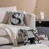 Light Iuxury Natural D-Diptyques Pillow Case Comfort Sofa Bed Silky Elegant Invisible Zipper Decorative Cushion Cover