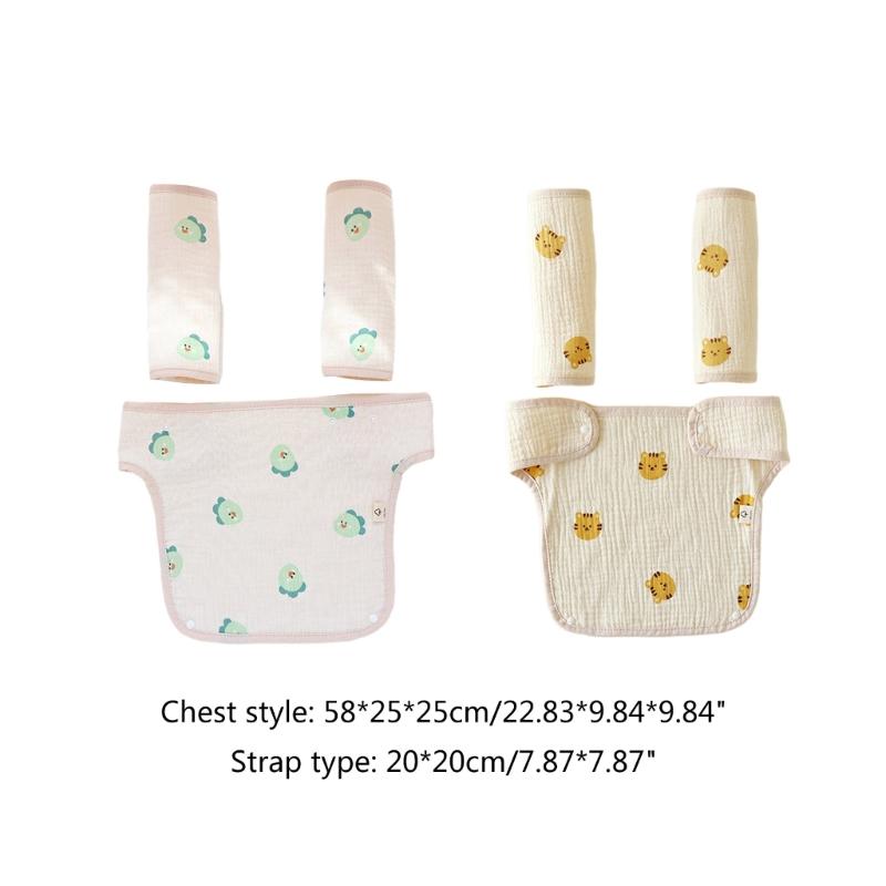 Cute Design  Infant Toddler Saliva Towel Feeding Burp Cloths Baby Bib Waist Stool Carrier Protective Cover Pad Universal