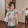LUSON Baby Girl Chinese Style Cheongsam Tang Suit Dress Set