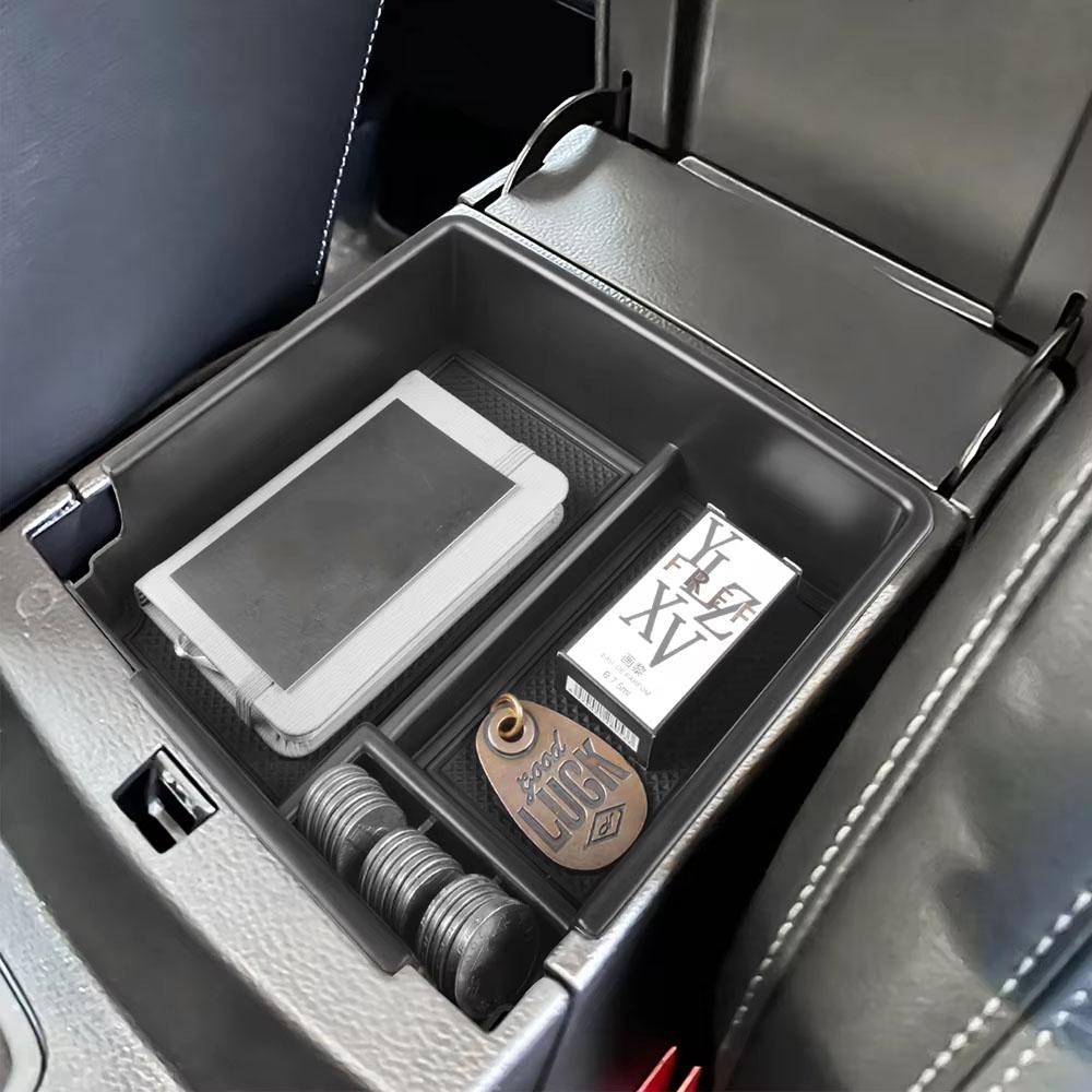 Car Accessories Organizer for Ford Ranger 2019 2020 2025 2025 2025 XL XLT Lariat, Center Console Armrest Divider Storage Tray