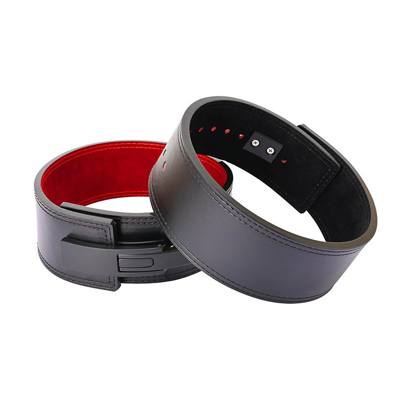 New Arrival Heavy Duty Back Support Weightlifting Chrome Stainless Steel Replacement Weight Lever Buckle Belt