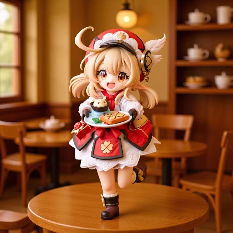 EILEENA Girl School Uniform Figure: Two-Dimensional Game-Themed Desktop Ornament