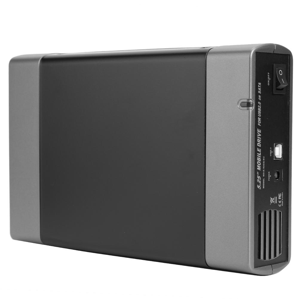 

5.25inch External Hard Drive Enclosure USB3.0/2.0 To SATA External Hard Drive Case Support DVD Mobile HDD Box 16 Speed Recording