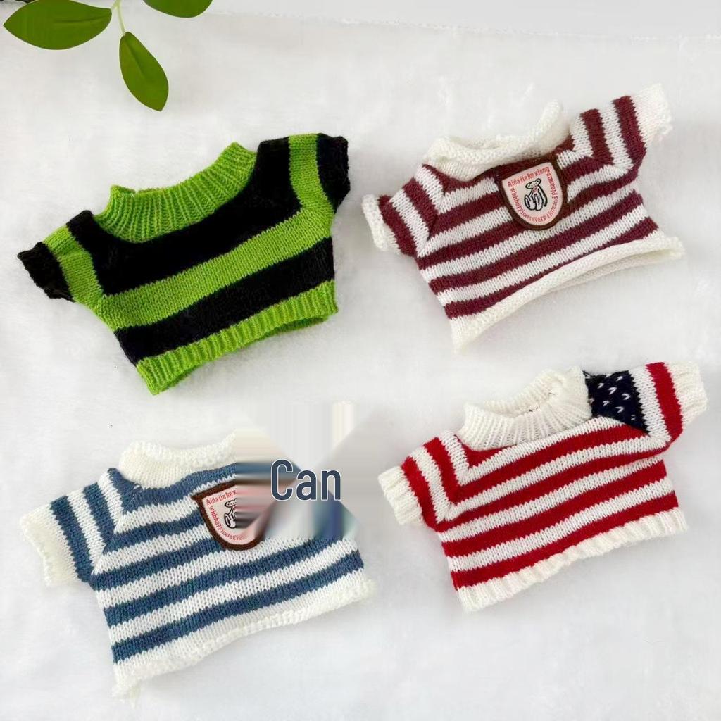 Little Bear Cotton Hoodie Sweater for 30cm Plush Doll Toy Accessories