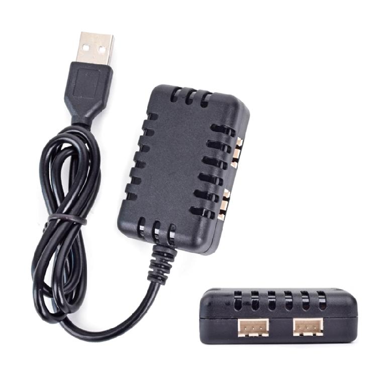 2 in1 1000Mah x 2 7.4V Li-ion Lithium Battery Charger USB Charger XH-3P Plug