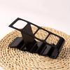 Organizador de Controle Remoto com 4 Compartimentos Criativo Suporte de Armazenamento para Mesa Plástico Porta Multi Uso Organizador de Mesa