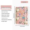 2025 A5 Spiralplaner: Anpassbares Wochennotizbuch