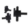 3 Way End Angle Bracket Connectors 4Pcs Oxidation Resistant Surface Fit Aluminium Extrusion Profile CNC Machine Enclosure Builds