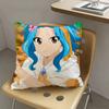 1pc Levy McGarden Fairy Tail Pillow Case Fashion Square Pillowcase Bedroom Sofa Room Ins Decoration Leisure