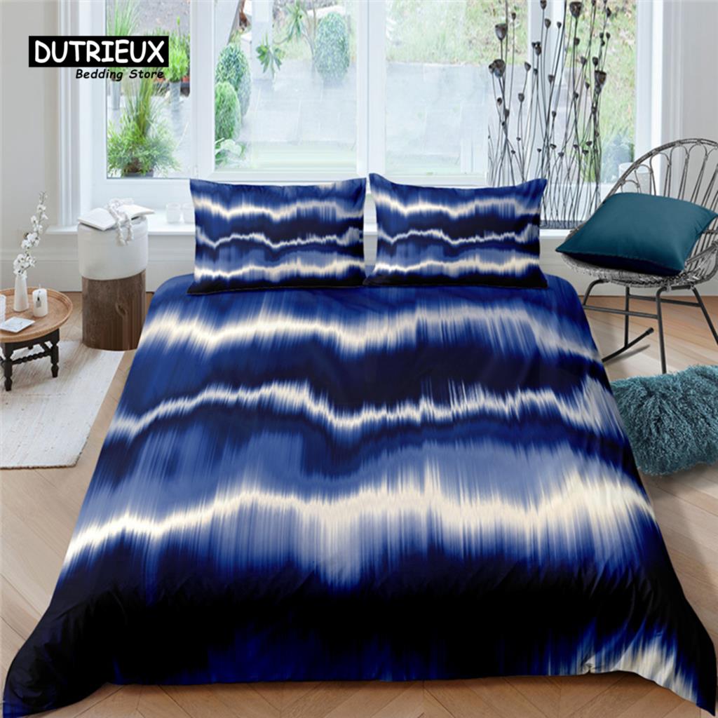 Luxury 3D Color Abstract Print Home Living Comfortable Duvet Cover Pillowcase Kid Bedding Set Queen and King EU/US/AU/UK Size