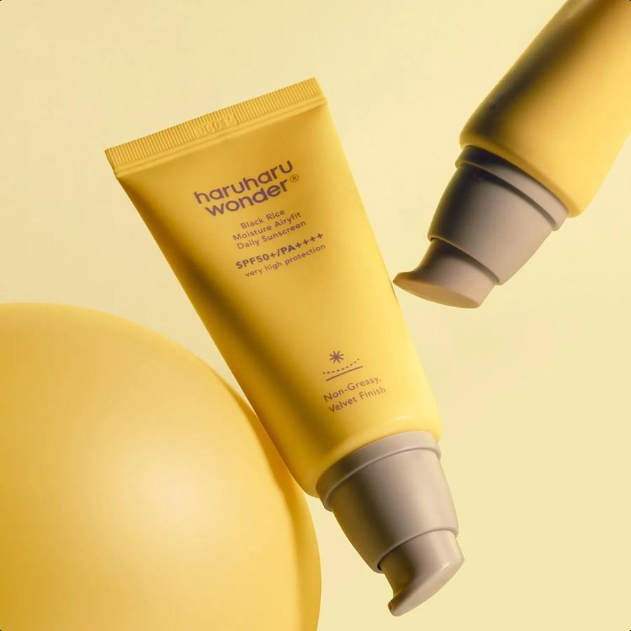 Haruharu wonder Black Rice Moisture Airyfit Daily Sunscreen Duo Duo