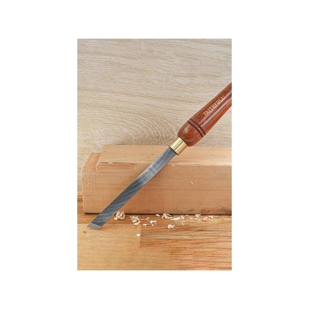 Faithfull Fsc Hss Turning Chisel Plain Skew 15mm