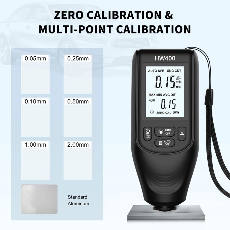 Automotive Paint Inspection Tool High Precisions Thickness Gauges with User Friendly Interfaces Automotive Paint Meter
