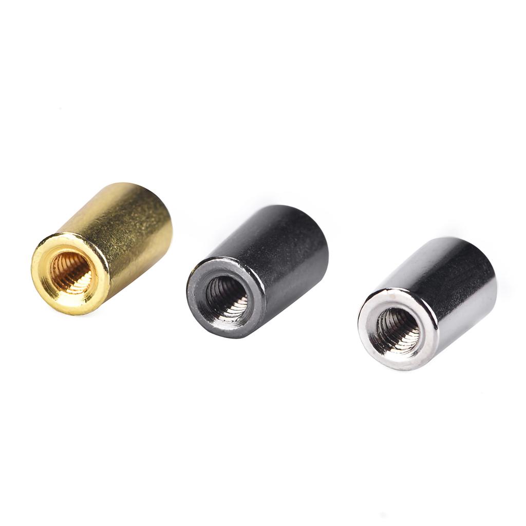 3 Pezzi 3 Vie Manopola Interruttore a Levetta Tappo per Chitarra Elettrica LP(Argento Nero Oro, 3,5 mm)