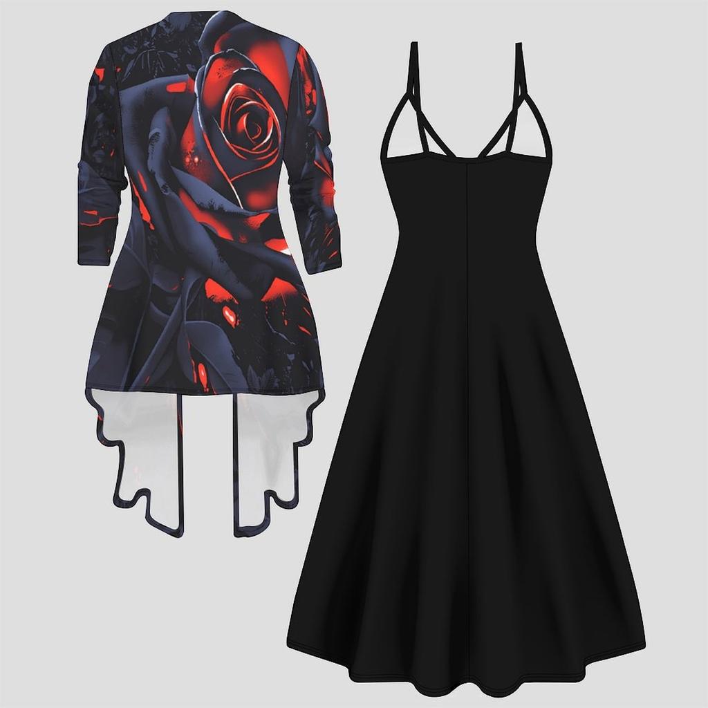 Compleo Stampa 3D Giacca, Monocolore, Forme Diverse Stampa alla Moda, adatto a Varie Scene Stili di Moda