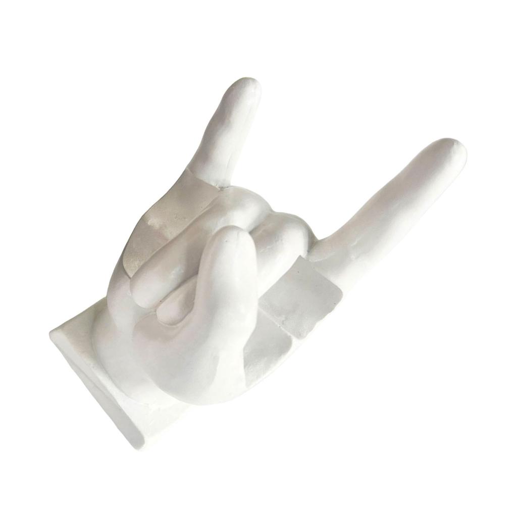 Drum Stick Holder Display Storage Hand Drumsticks Holder Rock Hand Display Rack Room Decor Resin Funny Stand Drum Sticks