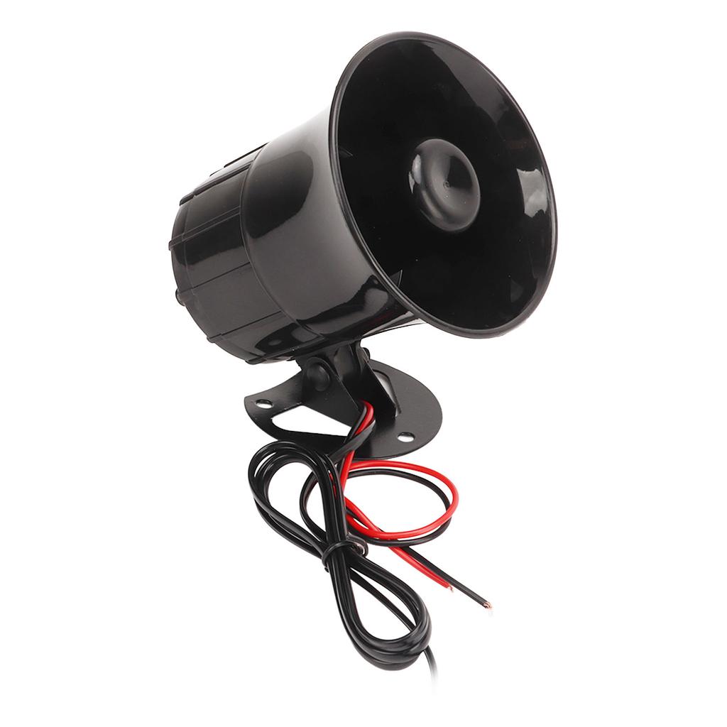 Sirena de 3 tonos de 12V 30W 120 DB Alto Volumen Sonido Fuerte Alarma de Alerta Eléctrica Bocina de Aire para Vehículo