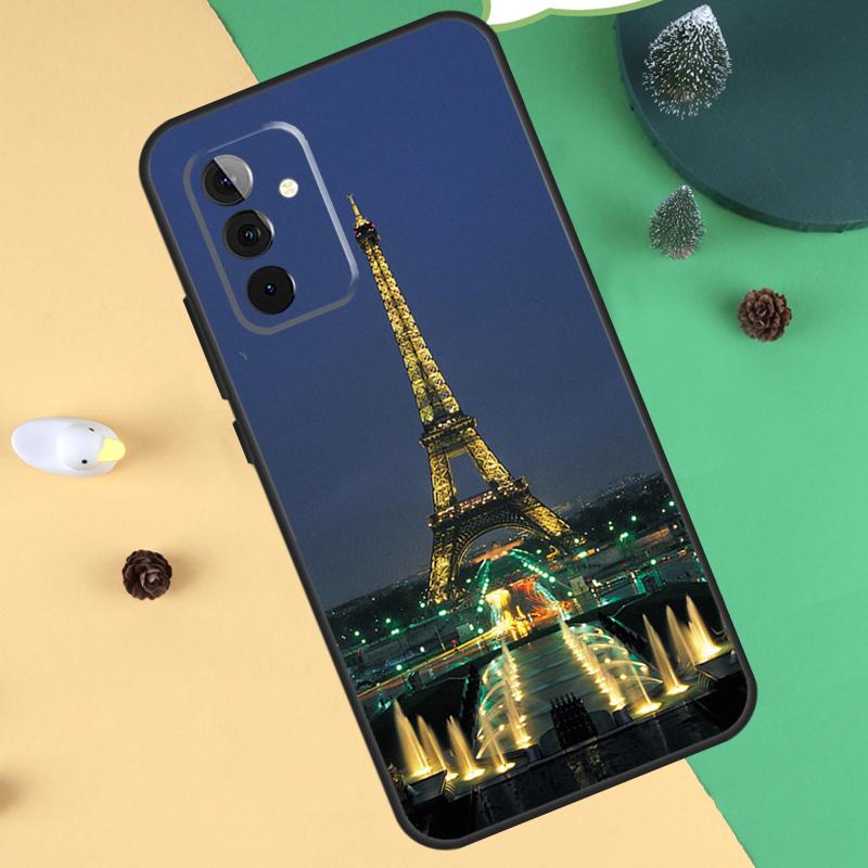 Eiffel Tower Paris Case For Samsung Galaxy A34 A54 A14 A13 A33 A53 A12 A32 A52 A71 A51 A25 A55 A35 A15 Cover
