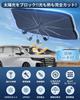 2025 Improved Folding Car Sunshade for Car Blocks of UV Protects Interior Protects Flexible 10 Glass Easy Convenient Car Car Car Outdoor Sun Storage