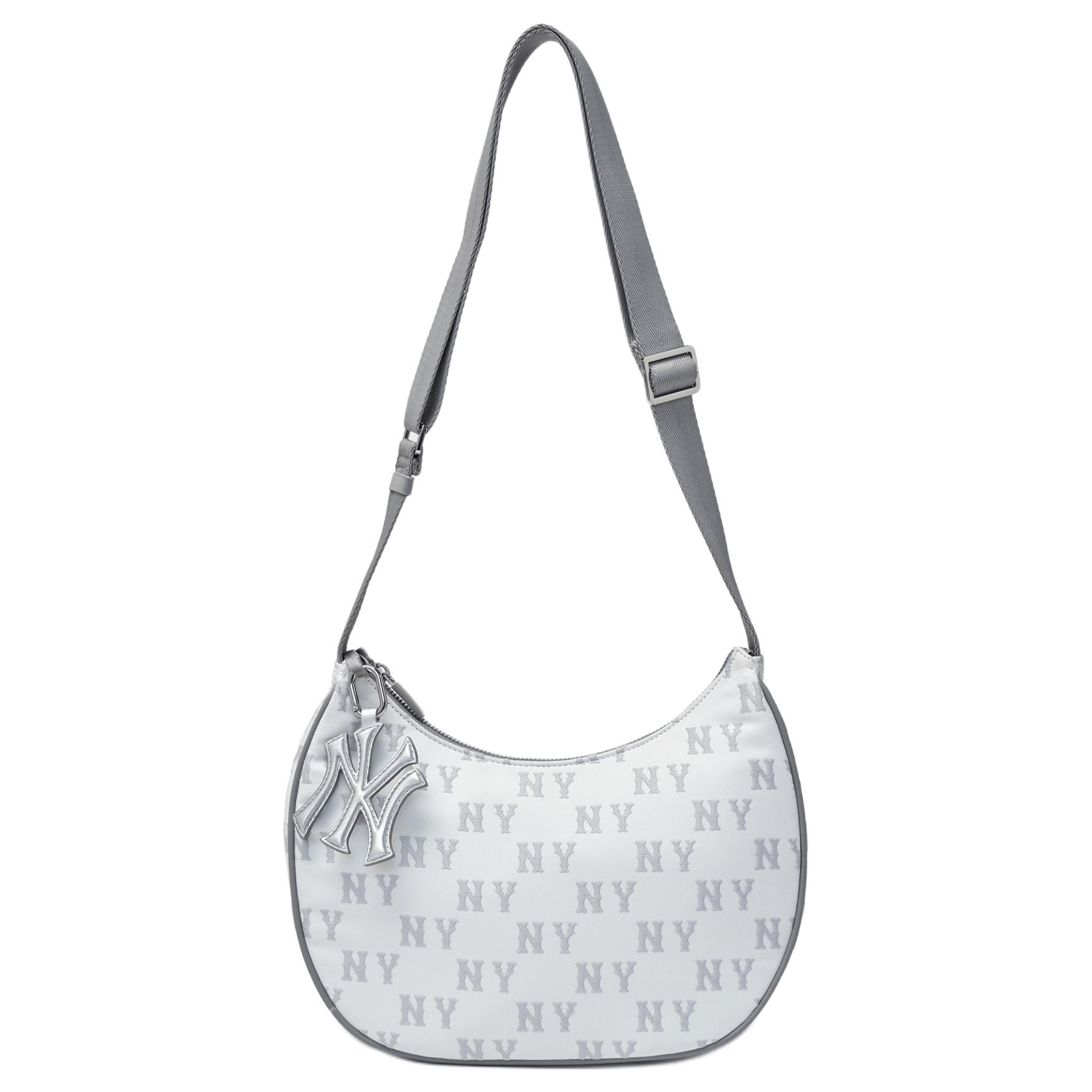 

MLB Fashion Minimalist Polyester Shoulder Bag Women bags White 3ABQMA16N-50CRS White