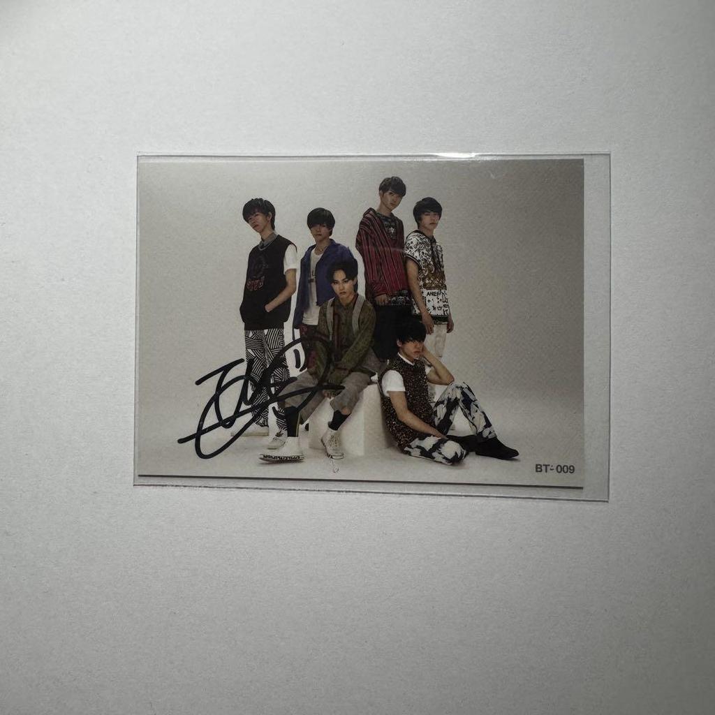 [USED] Bullet Train Takuya Sign