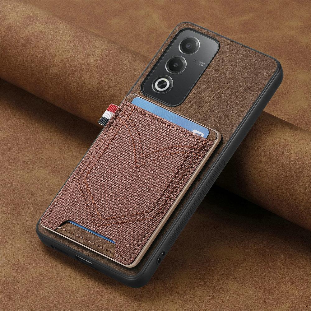 Magnetic Leather Card Case for OPPO Reno 12 Pro 5G Luxury Cover Phone Reno 12 FS Case Reno12 F 12FS 12F 4G Shockproof Cover Etui