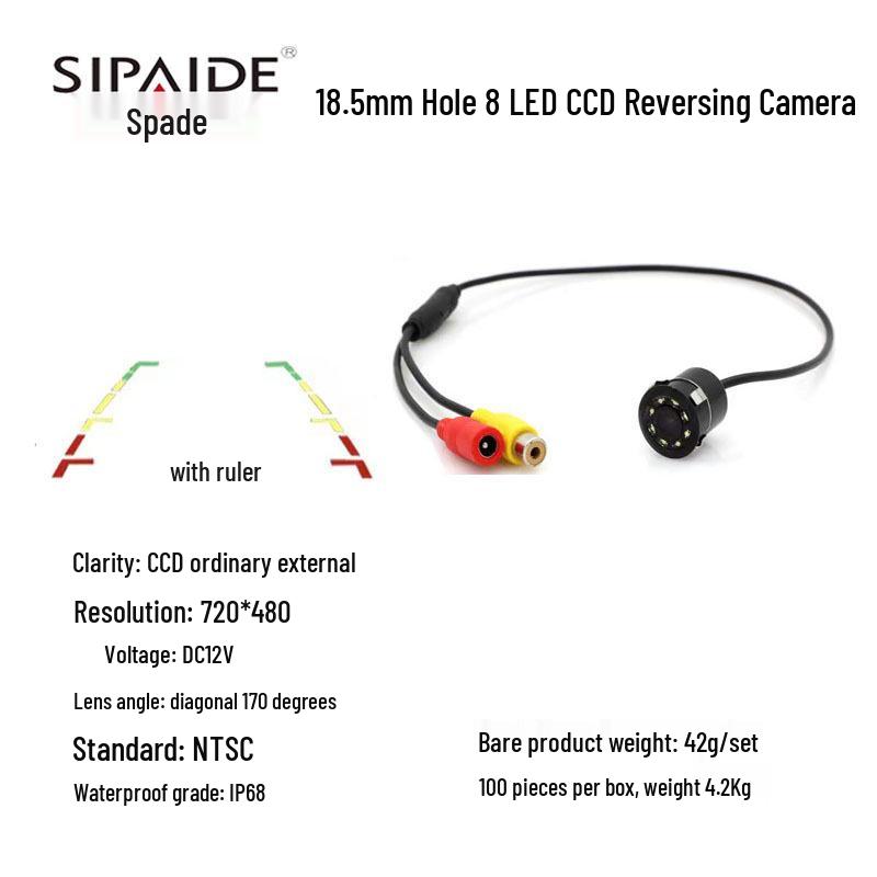 HD Night Vision Waterproof Car Camera with Starlight Reversing Feature
