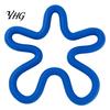 Non Slip Pot Pad Silicone Coaster, Irregular Flower Shape, Kitchen Countertop Protector, Non-slip Shaped Hot Mat Heat Insulation Trivet