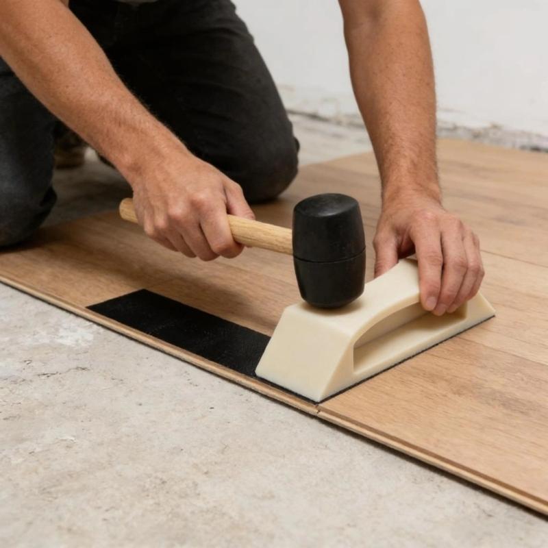 Professional Floor Repair Nylon Hammer for Efficient Fixing Precise Alignment Easy Installation Flooring Tool