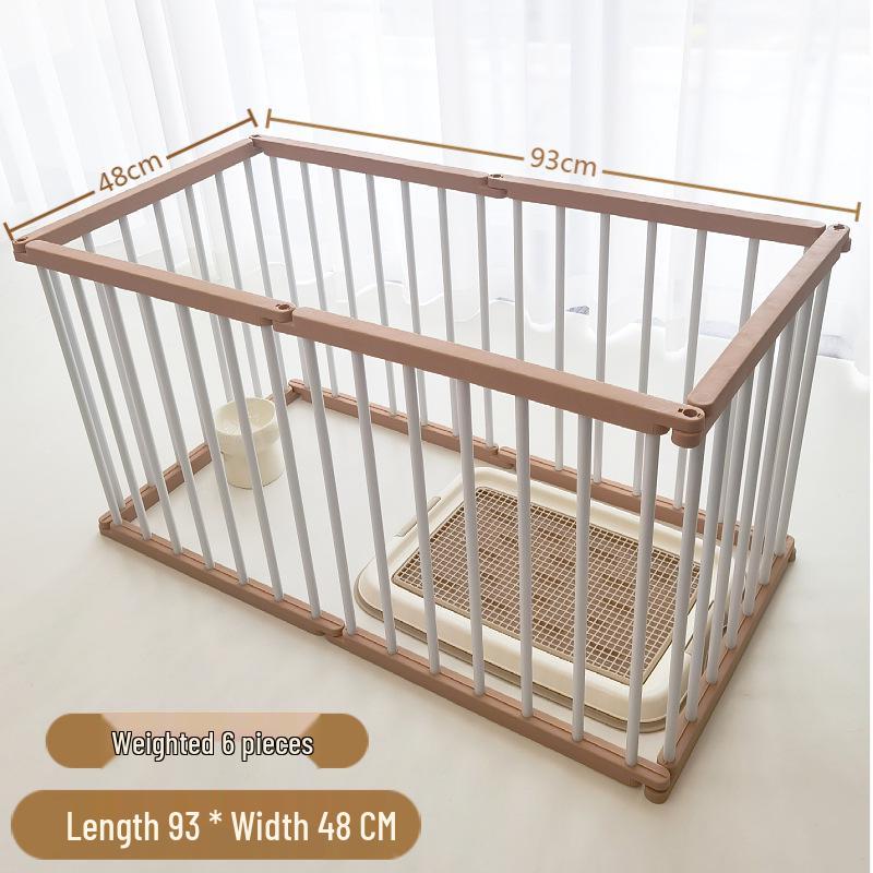 Meng Xiao Bao Indoor Octagonal Dog Fence - Small Pet Guardrail Cage