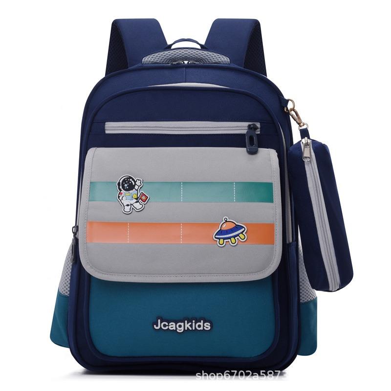 High-value Children's Schoolbags, Primary School Boys and Girls Backpacks, Grade 3 To 6 Large-capacity Load-reducing Backpacks