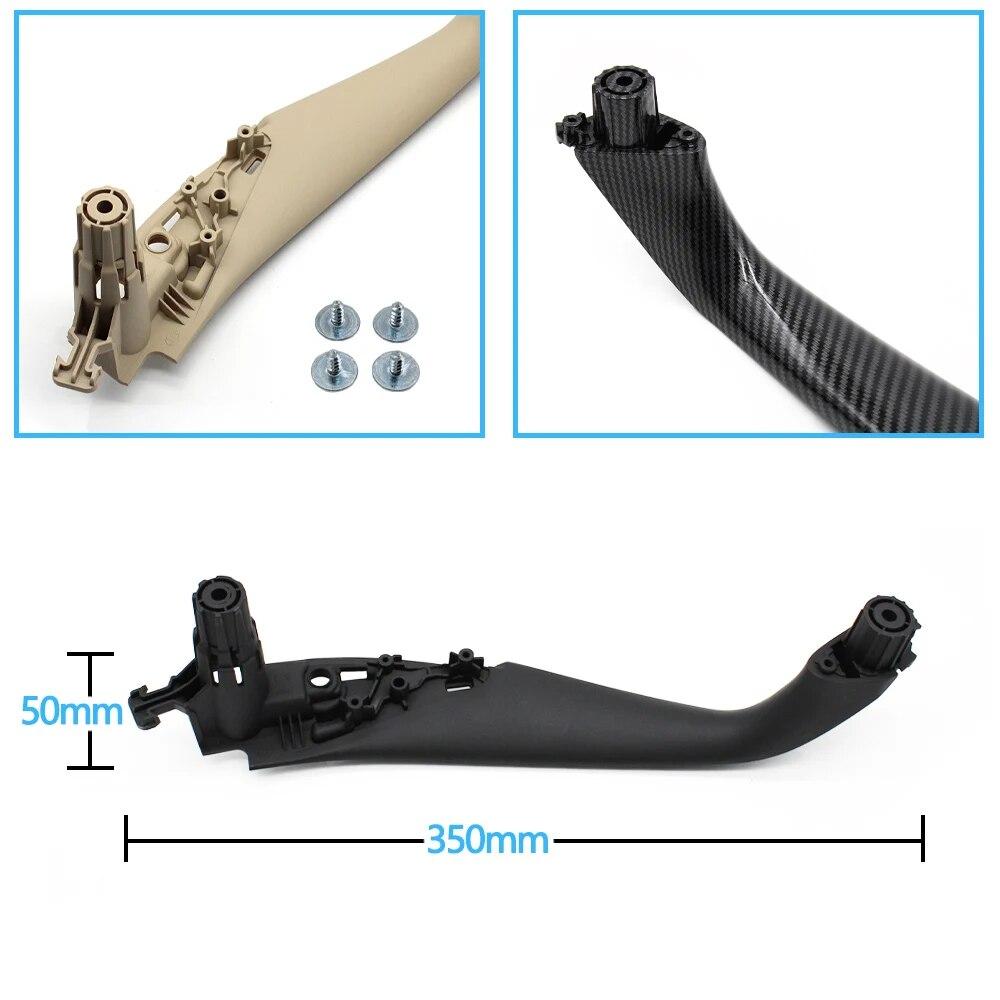Car Front Rear Left Right Door Handle Inside Cover Trim Replacement For BMW 5 Series G30 G31 G38 F90 2017 2018