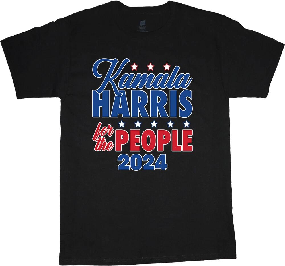 Kamala Harris For The People T-shirt 2024 Campaign Merchandise Tee Shirt Mens XXXXL