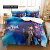 3D Print Fashion Full Metal Panic Bedding Set Boys Girls Single Twin Queen Full Size Duvet Cover Pillowcase Bed Adult Bedroom
