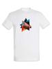Abstract Triangles T-Shirt Mens Womens Tees Top Random Abstract Art Colourful Forms Form Oldschool
