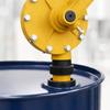Hand Crank Drum Pump for 15 30 55 Gallon Drums, Manual Rotary Liquid Transfer Pump with 2 Inch Bung Mount for Maintenance Transfer and Storage Service