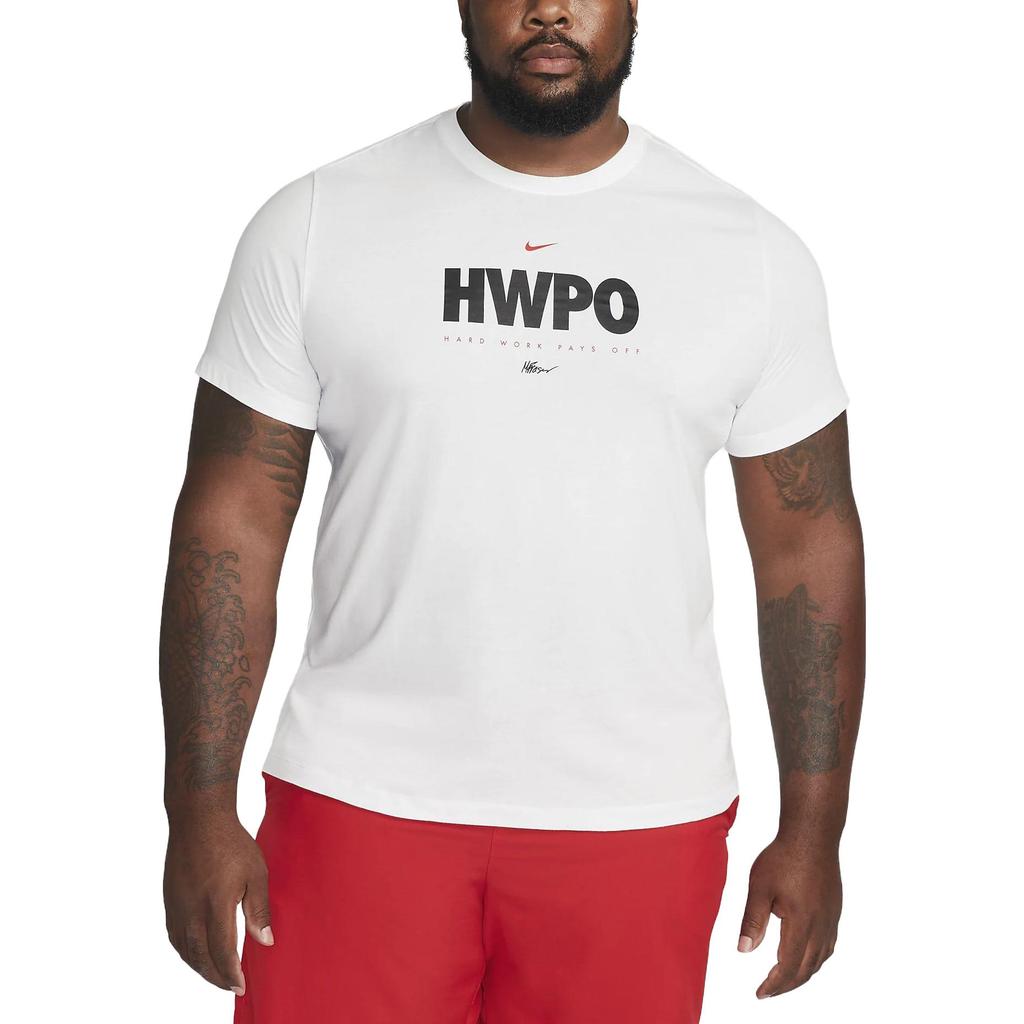 New Nike T Shirts Men's White DA1594-100