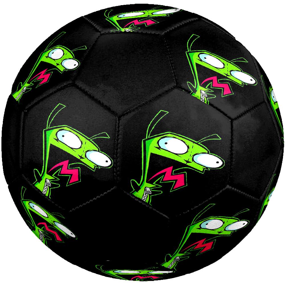 Invader Zim Theme Size 5 Soccer Ball, Suitable for Both Indoor and Outdoor Matches, a Gift Suitable for Everyone.