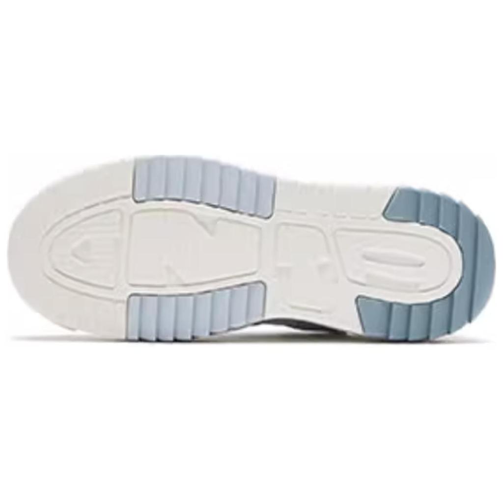 Anta Lifestyle Series Egg Shoes Trendy Versatile Durable Low-Top Skate Shoes Women sneaker White Blue 122438021-4