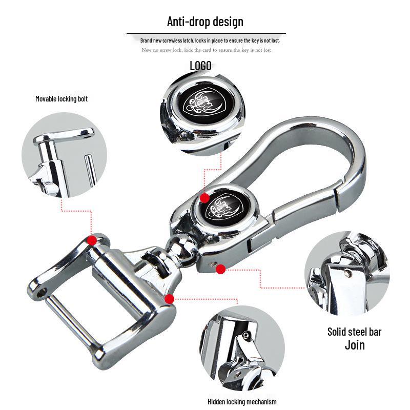 Iron General Diebstahlschutz Marsianische Autoschlüssel Schutzhülle aus Leder