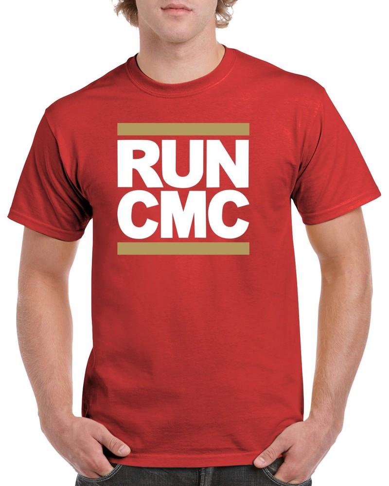 Run CMC T-Shirt San Francisco Football SF 49ers Niners GFN01 Unisex T-Shirt XXXXL