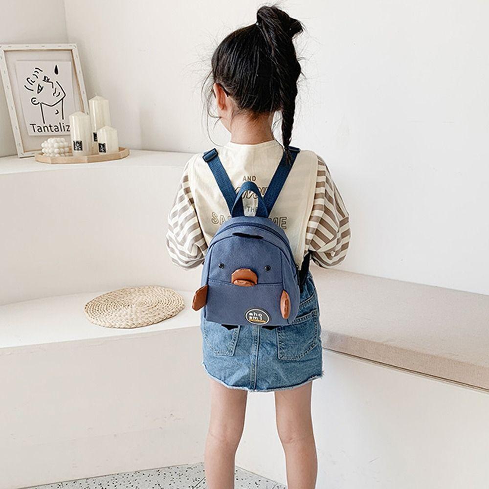 Cartoon Duck Toddler Backpack Large Capacity Cartoon Shoulder Bag Children's School Bag  Gift