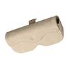 Suede Leather Sun Visor Glasses Case Stable Sunglasses Case Portable Car Glasses Bag  Car  Interior